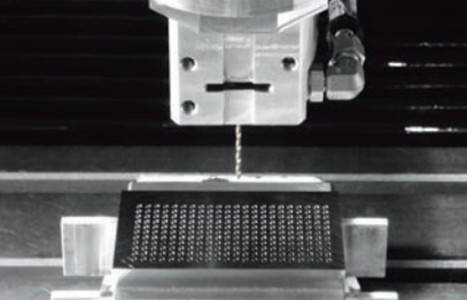 nakanishi新款中心出水主轴应用于电磁软铁2.0钻深孔加工