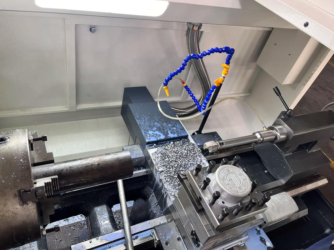 有什么深孔高效率加工方法嘛 #机加工 #cnc加工中心 #机